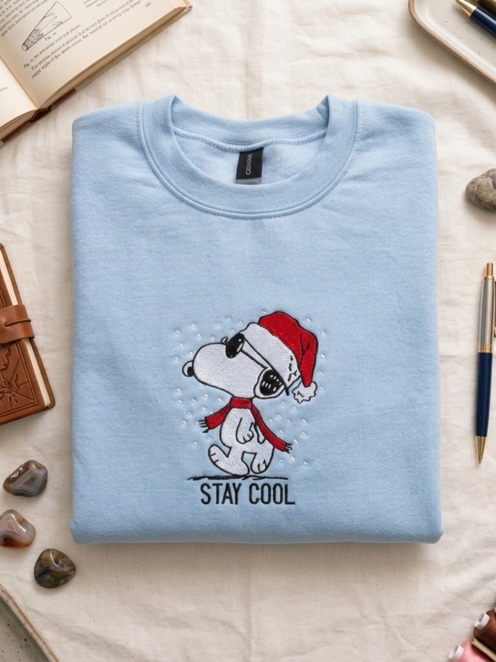 Snoopy Sweater - Embroidered